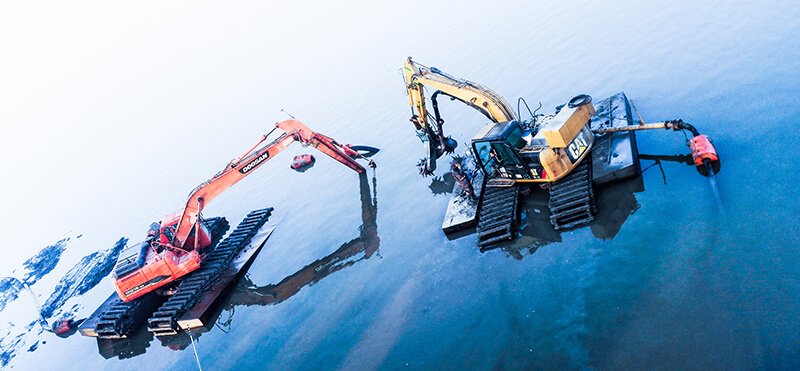Amphibious undercarriage 02