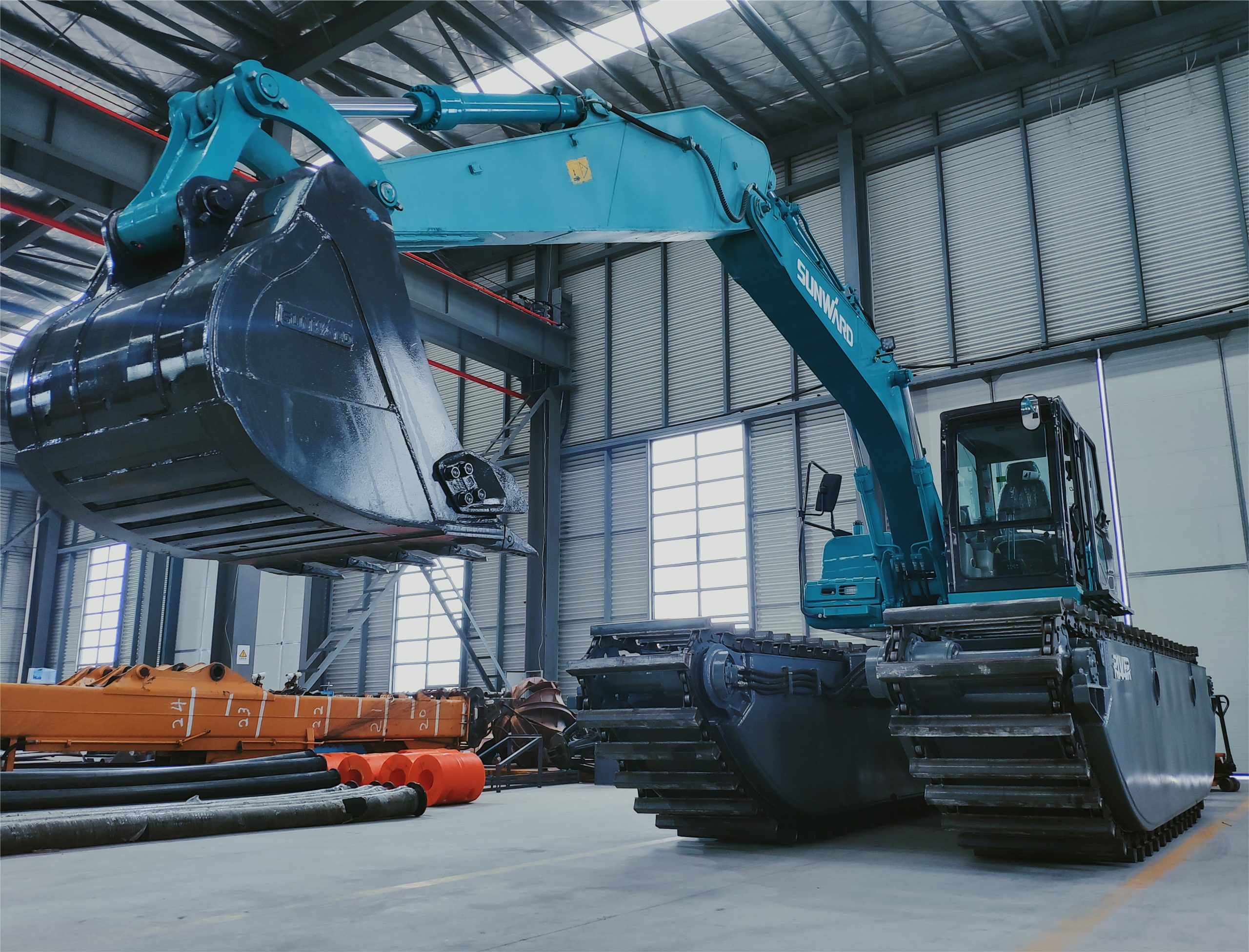 medium amphibious excavator medium amphibious excavator