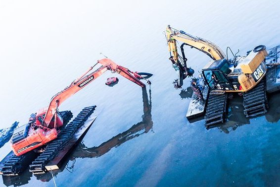Amphibious Excavator Maintenance Guide