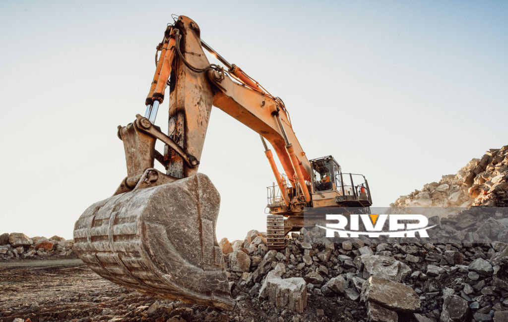 excavator rock bucket