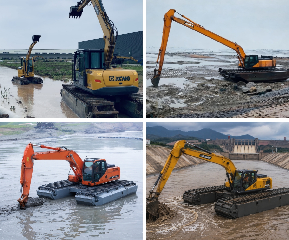 Applications of the Amphibious Excavator Undercarriage