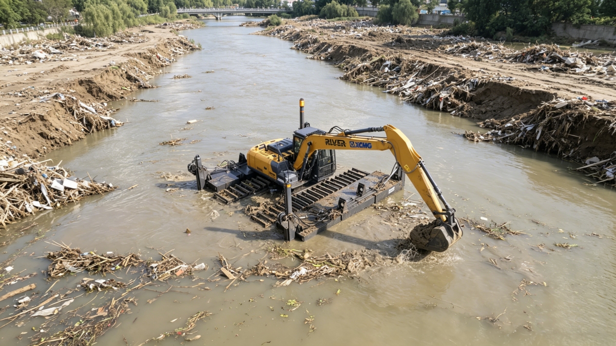 Flooded Area Debris Removal