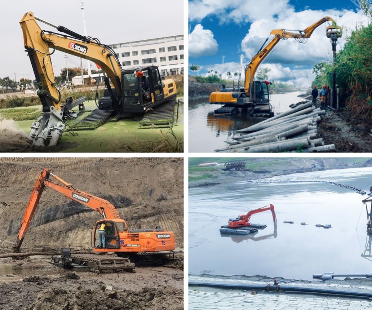 Wider Applications of Amphibious Excavators