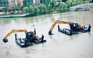 Spud Poles vs Floating Excavator Stability
